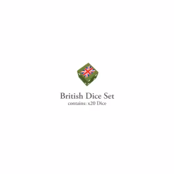 British EW Dice (x20) - BR908