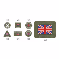 British EW Tokens (x20) and Objectives (x2) - BR909