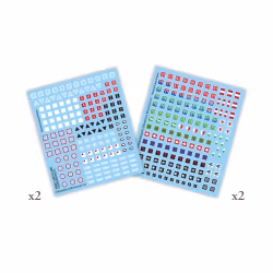 British and Commonwealth Decals (x4) - BR945