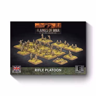 BEF Rifle Platoon (Plastic) - BBX85