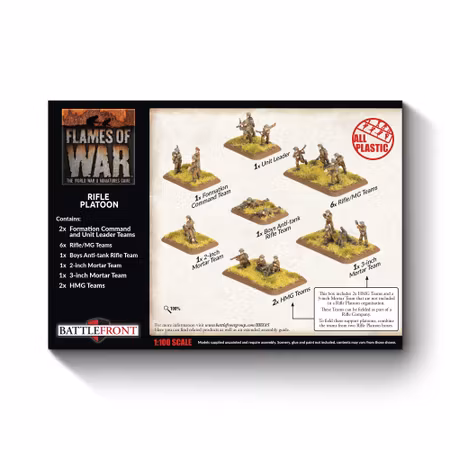 BEF Rifle Platoon (Plastic) - BBX85