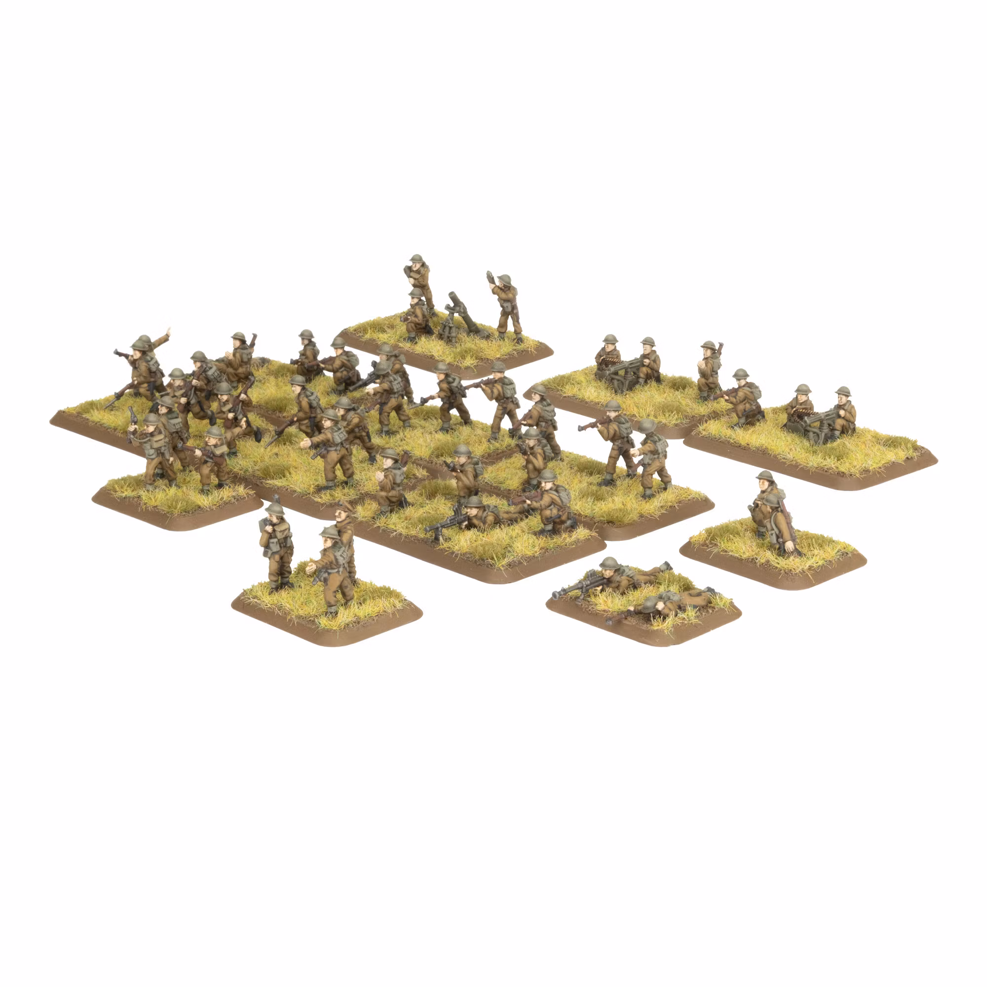 BEF Rifle Platoon (Plastic) - BBX85