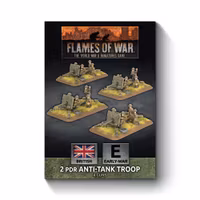 2pdr Antitank Platoon (x4 guns, Plastic) - BBX87
