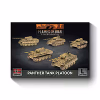 Panther Tank Platoon (x5 plastic) - GBX161