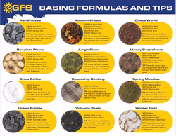 Hobby Round: Summer 3 Color Clump Foliage Mix - GFS013