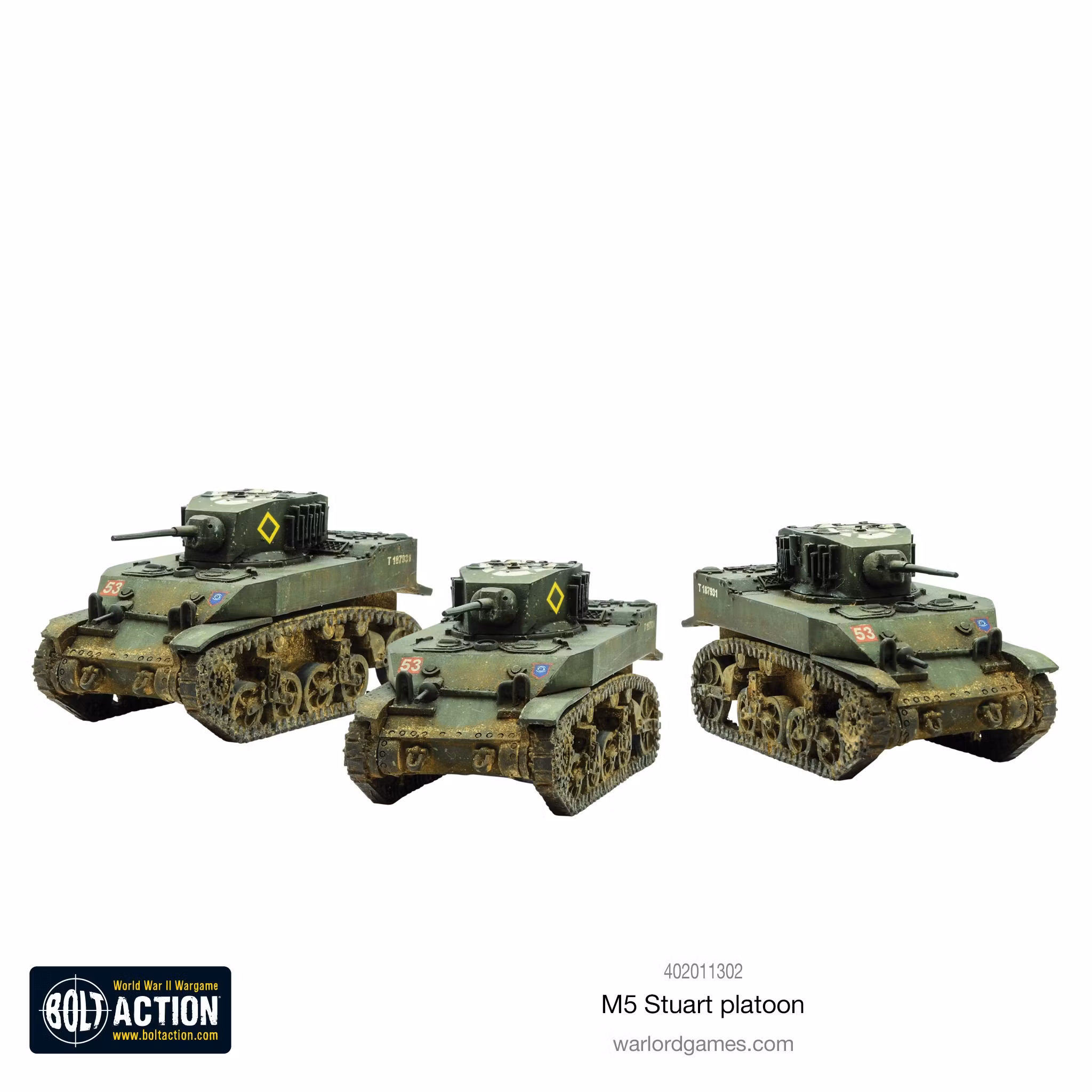 M5 Stuart Light Tank - 402011303