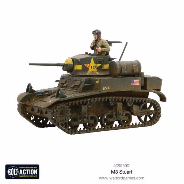 M3 Stuart Light Tank - 402013002