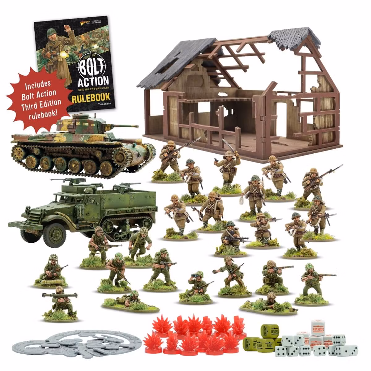 Bolt Action Starter Set–Island Assault. (Third Edition) - 401510008