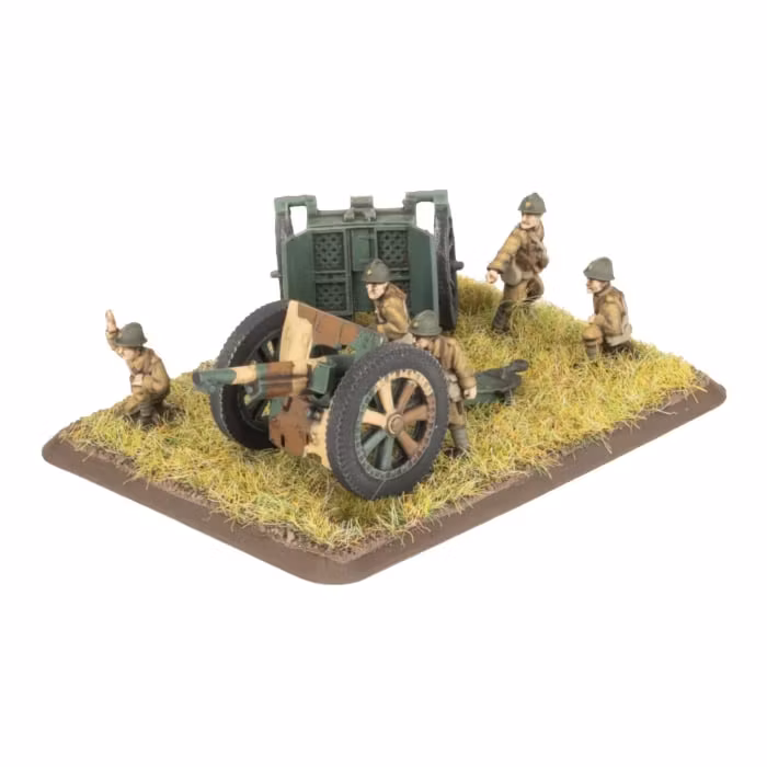 75mm mle 1897 Gun Battery (x4 guns) - FRX16