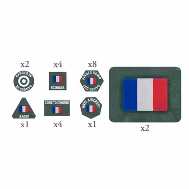 French EW Tokens and Objectives - FR901