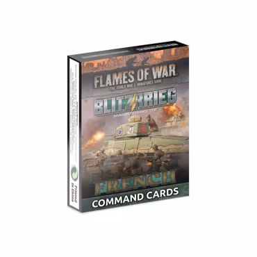 Blitzkrieg French Command Cards (x43) - Limited Edition - FW281FC