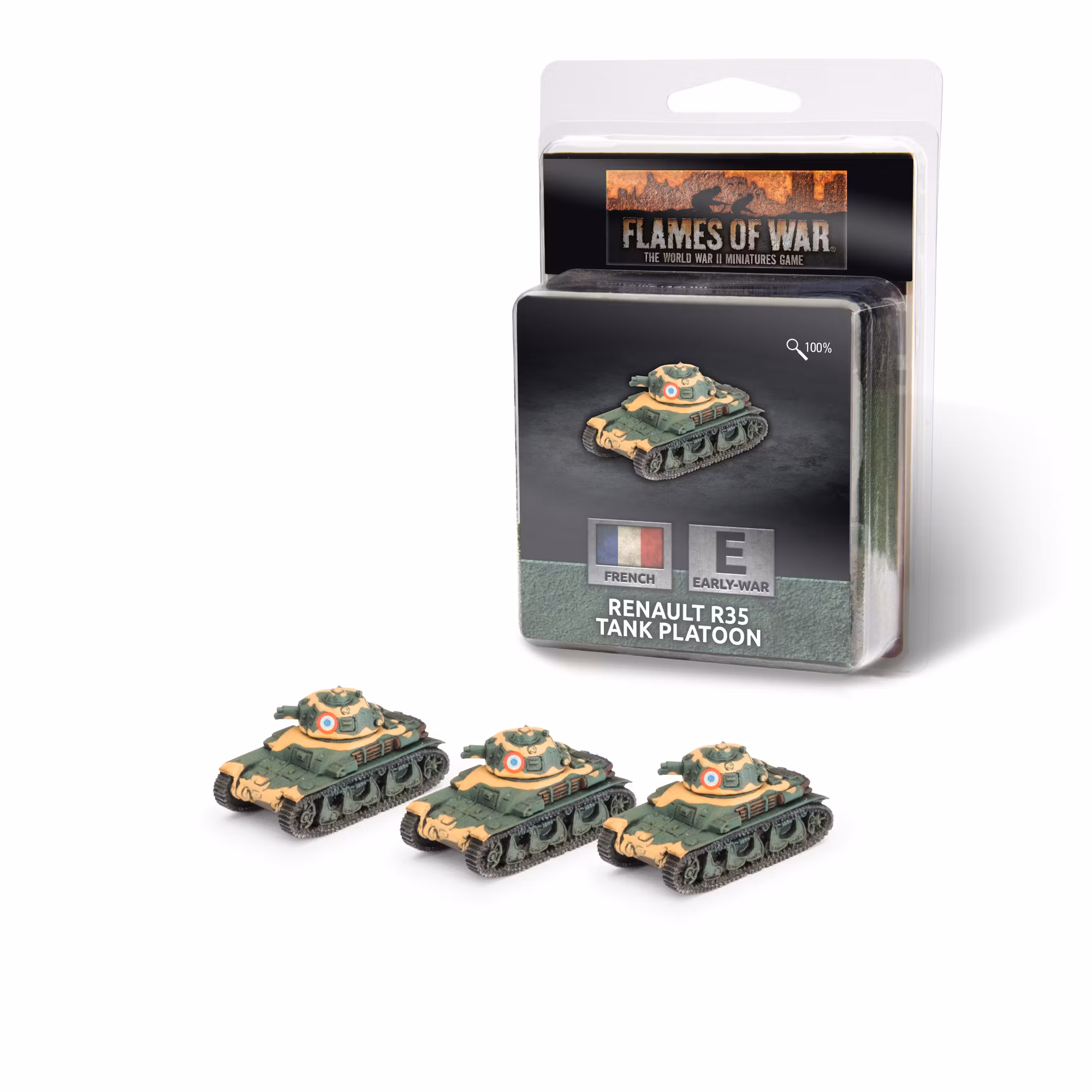 Renault R-35 Tank Platoon (x3) - FR031
