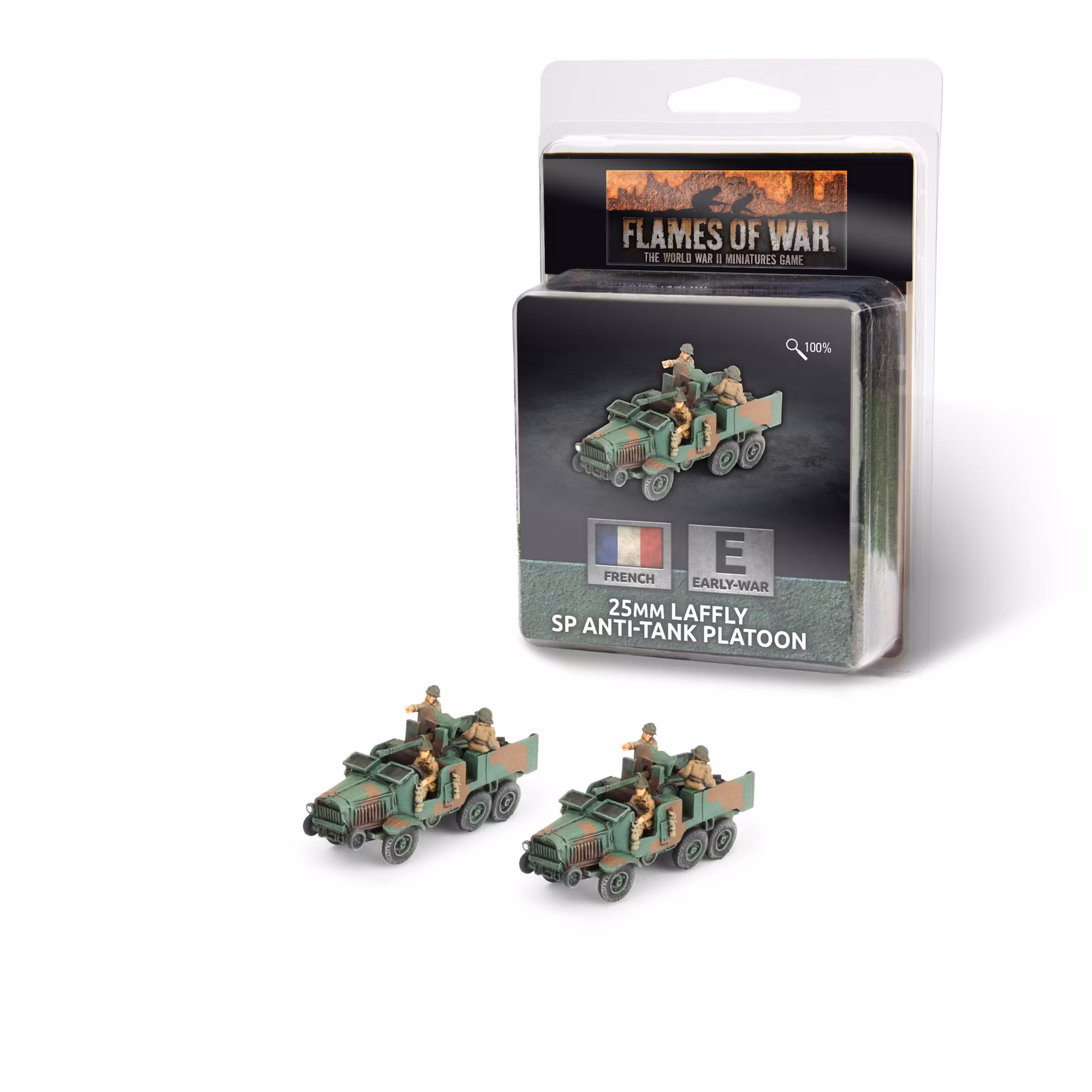 25mm Laffly SP Anti-tank Platoon (x2) - FR161