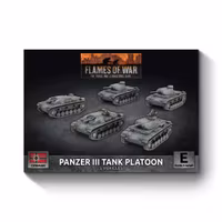 Panzer III/StuG III A Platoon (x5 Plastic) - GBX199