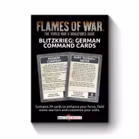 Blitzkrieg German Command Cards (x39 cards) - Limited Edition - FW281GC