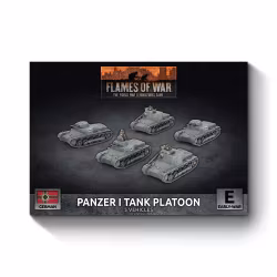 Panzer I Platoon (x5 Plastic) - GBX196