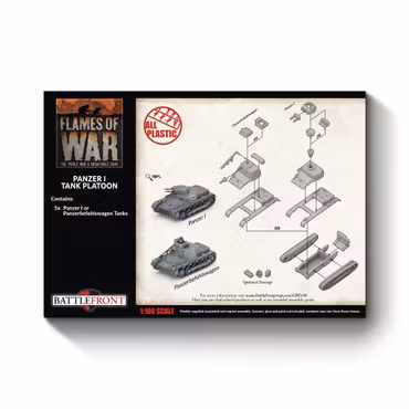 Panzer I Platoon (x5 Plastic) - GBX196