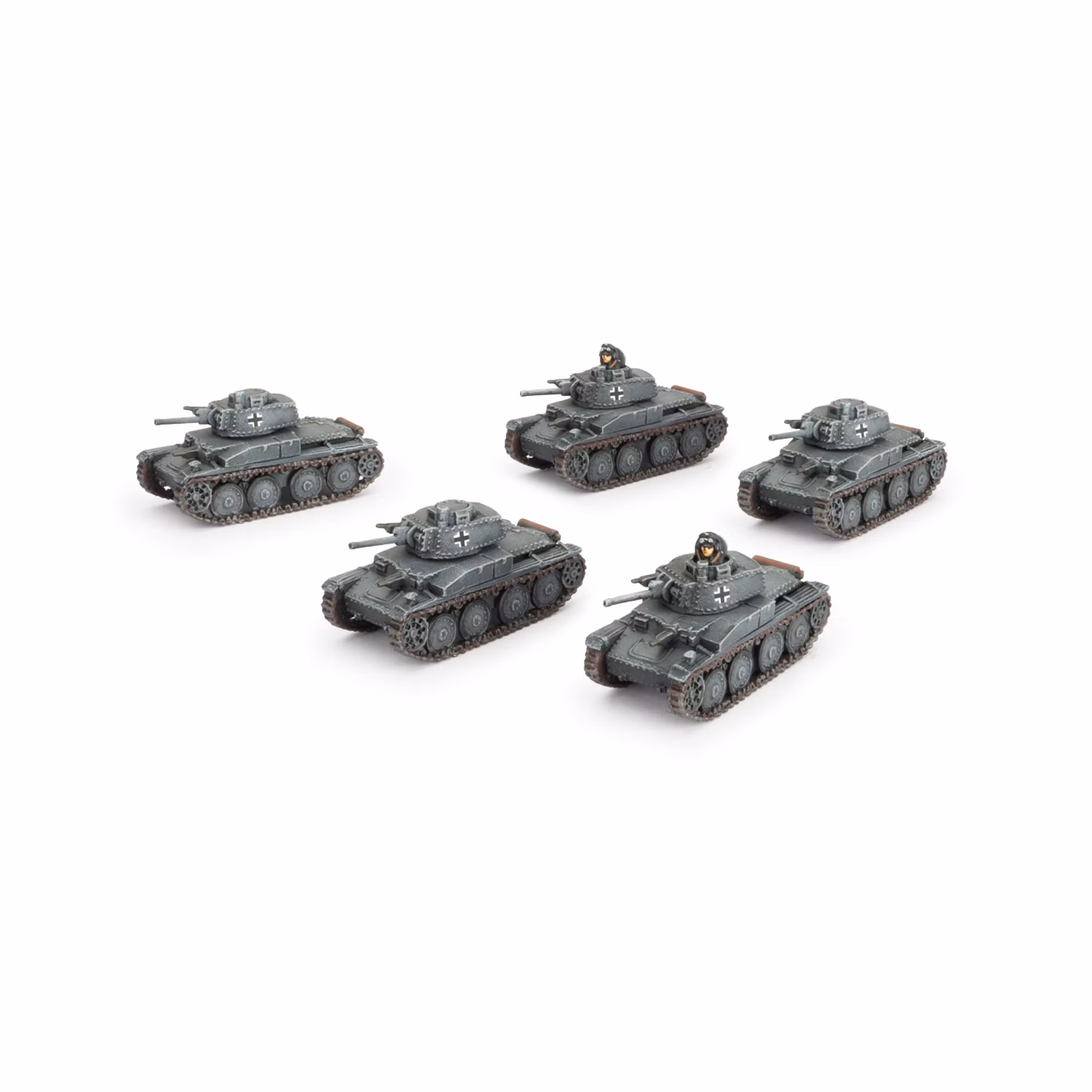 Panzer 38(t) Platoon (x5 Plastic) - GBX200