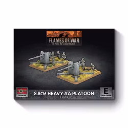8.8cm Heavy AA Platoon (Early) (x2 guns Plastic) - GBX206