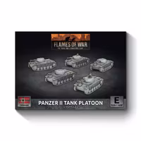 Panzer II Platoon (x5 Plastic) - GBX198