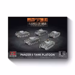 Panzer II Platoon (x5 Plastic) - GBX198