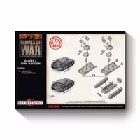 Panzer II Platoon (x5 Plastic) - GBX198