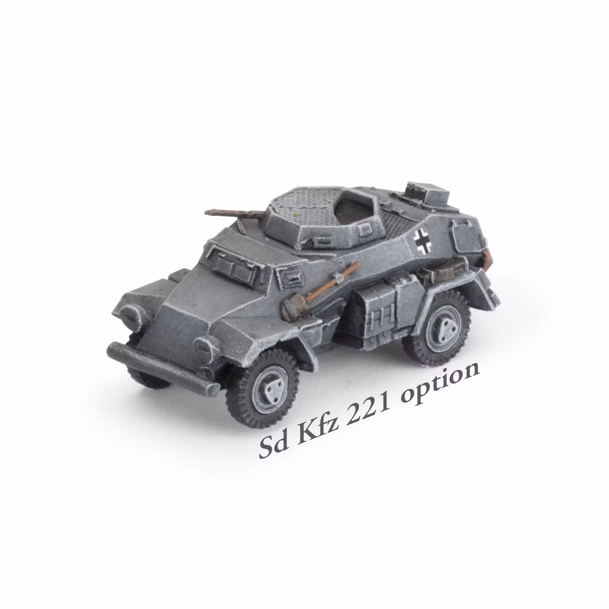 Sd Kfz 222 / 221 Scout Troop (x4 Plastic) - GBX201