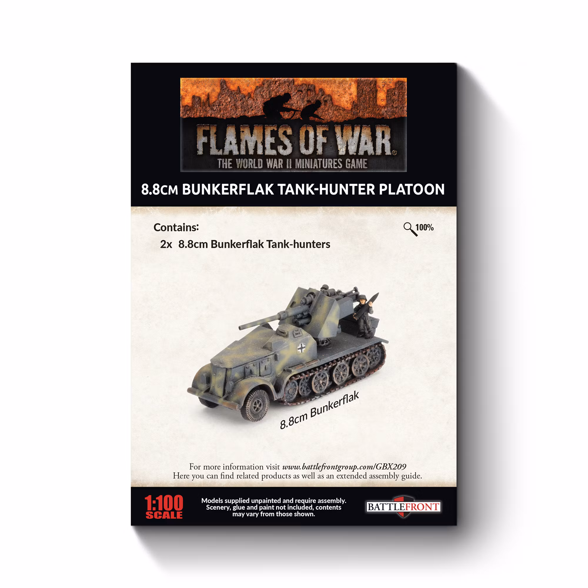 8.8cm Bunkerflak Tank-hunter Platoon (x2) - GBX209