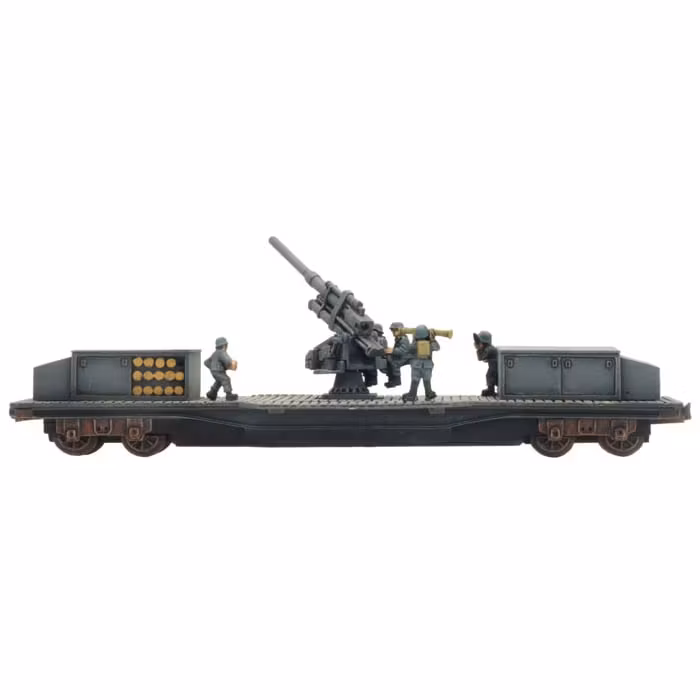 10.5cm FlaK Railway Car - GBX87