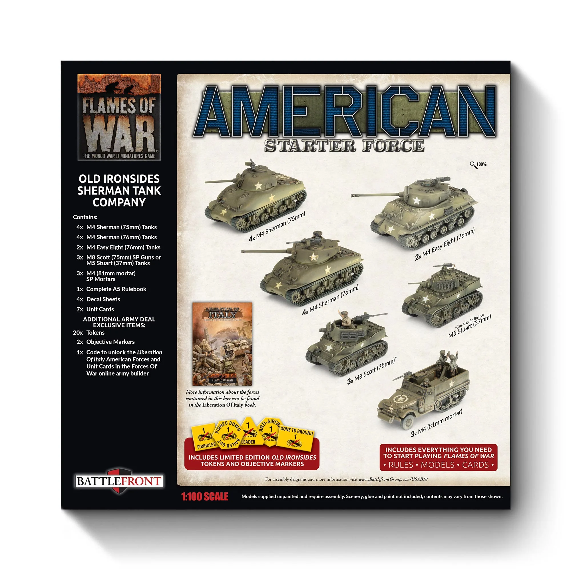 American Army Deal - Old Ironsides Sherman Tank Company - USAB18