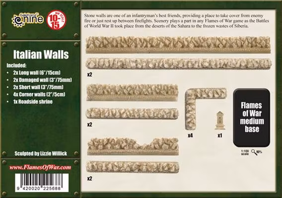 Mediterranean: Walls (x10) - BB181