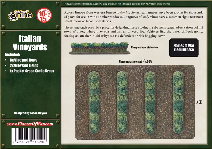 Mediterranean: Vineyards (x2) - BB116