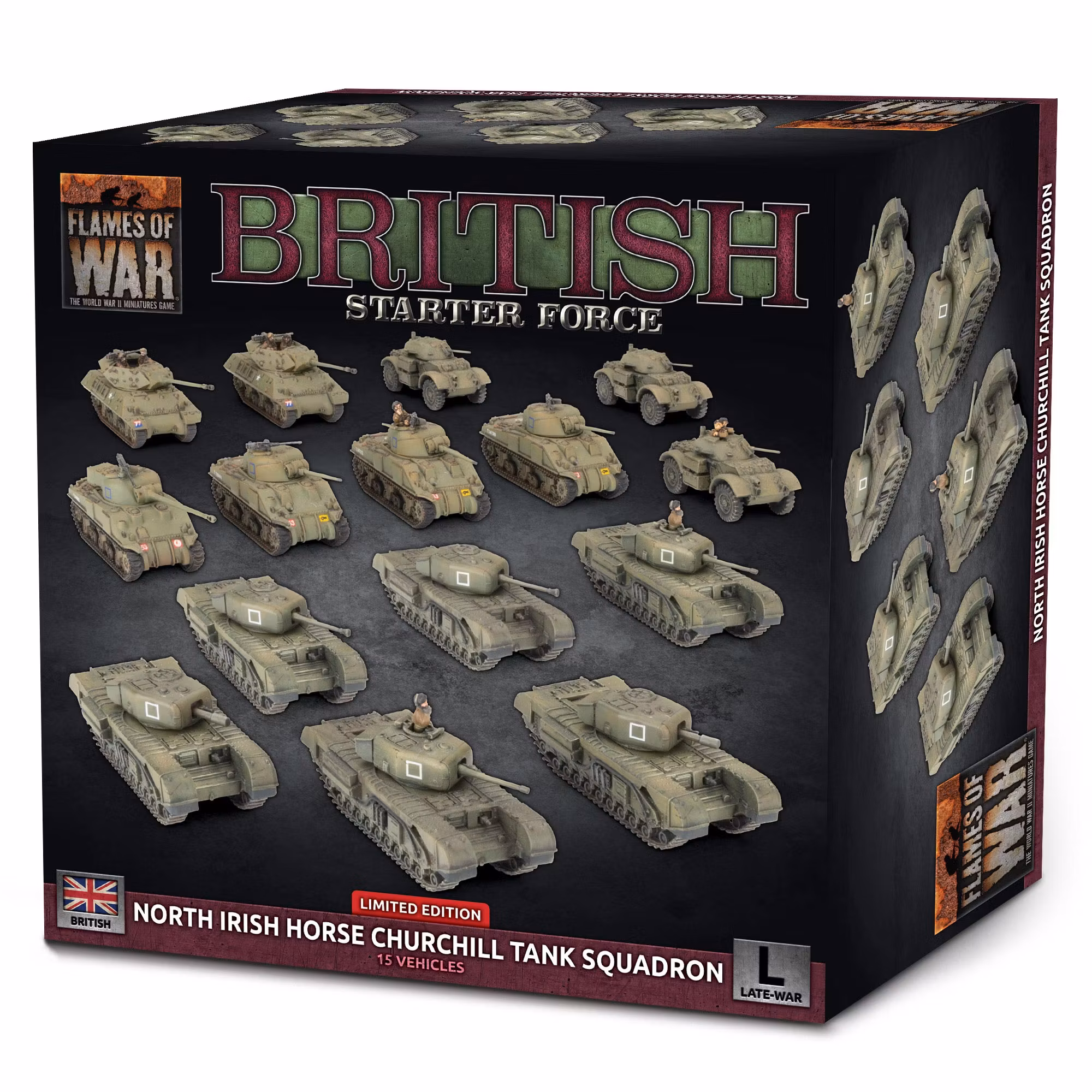 British Army Deal - North Irish Horse Churchill Tank Squadron - BRAB20