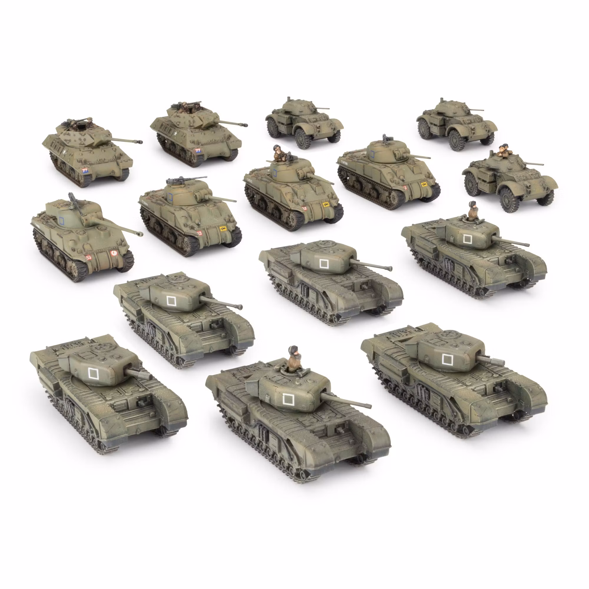 British Army Deal - North Irish Horse Churchill Tank Squadron - BRAB20