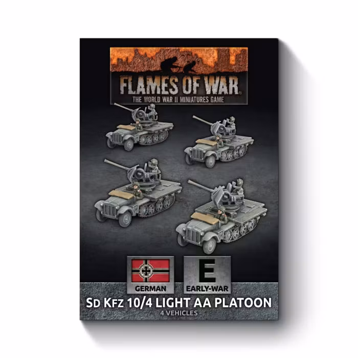 Sd Kfz 10/4 (2cm) Light AA Platoon (x4) - GBX211