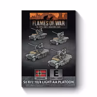 Sd Kfz 10/4 (2cm) Light AA Platoon (x4) - GBX211