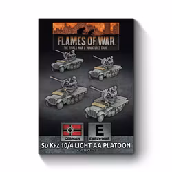 Sd Kfz 10/4 (2cm) Light AA Platoon (x4) - GBX211