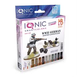IONIC WWII German Winter camouflage Set (12x20 ml) - IONIC-1208
