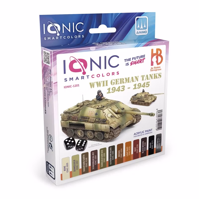 WWII German Tanks 1943 - 45 - IONIC-1201