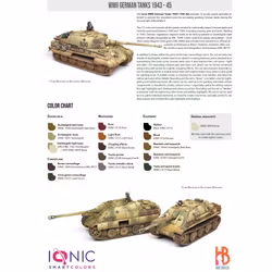 WWII German Tanks 1943 - 45 - IONIC-1201