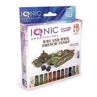 WWI and WWII French Tanks - IONIC-1212