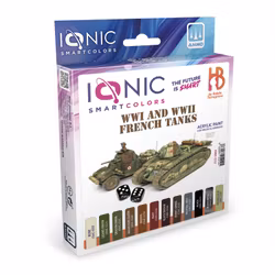 WWI and WWII French Tanks - IONIC-1212