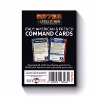 Liberation Of Italy: American And French Command Card Pack - FW278AC