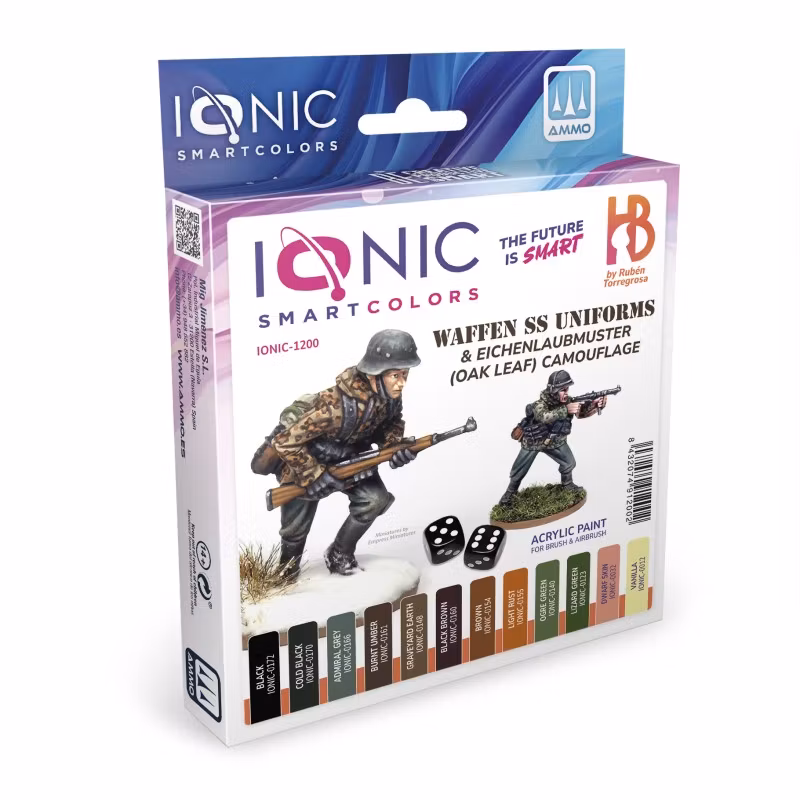 Waffen SS Uniforms & Eichenlaubmuster (Oak Leaf) Camouflage - IONIC-1200