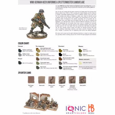 WWII German Heer Uniforms & Splittermuster Camouflage - IONIC-1202