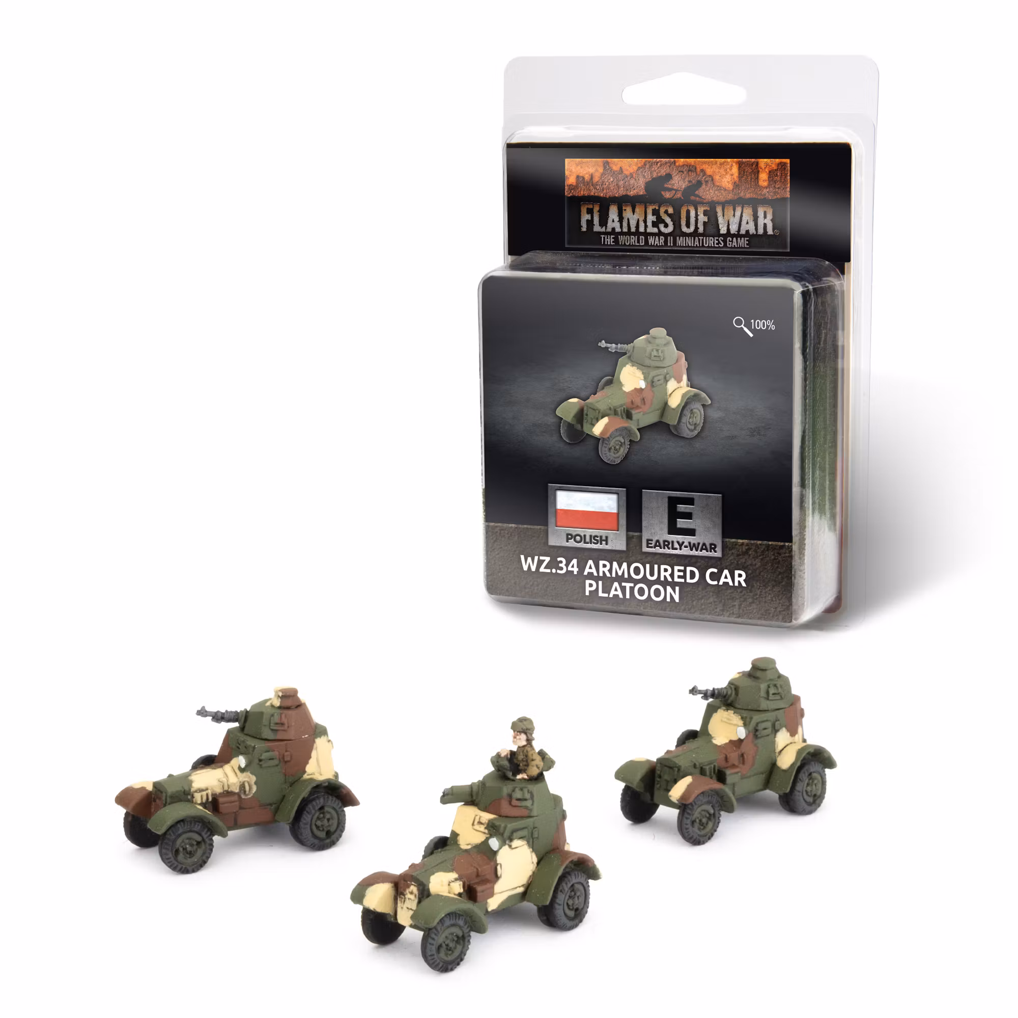 wz.34 Armoured Car Platoon - PL300