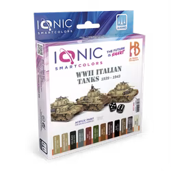 WWII Italian Tanks 1939 - 1943 - IONIC-1210