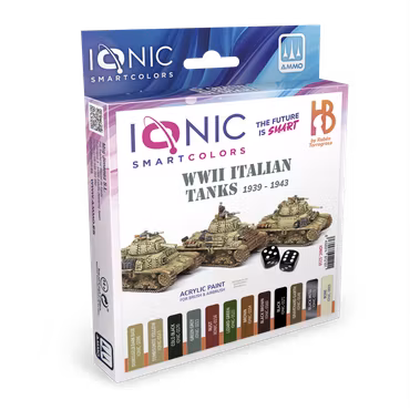 WWII Italian Tanks 1939 - 1943 - IONIC-1210