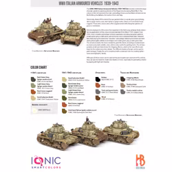 WWII Italian Tanks 1939 - 1943 - IONIC-1210