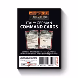 German Command Card Pack (47 cards) - FW278GC